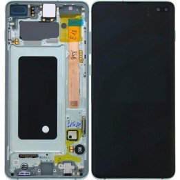 TOUCHSCREEN + DISPLAY LCD DISPLAY COMPLETO + FRAME PER SAMSUNG GALAXY.