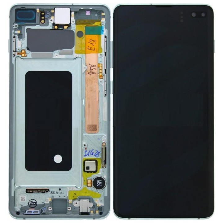 TOUCHSCREEN + DISPLAY LCD DISPLAY COMPLETO + FRAME PER SAMSUNG GALAXY.