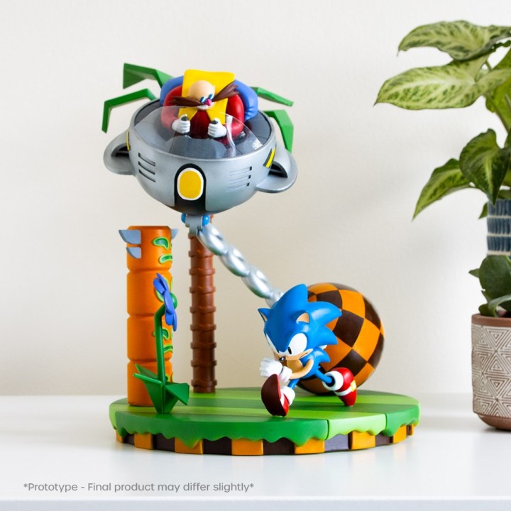 NUMSKULL Statua Sonic The Hedgehog 30th Anniversario