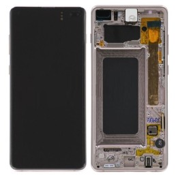 TOUCHSCREEN + DISPLAY LCD DISPLAY COMPLETO + FRAME PER SAMSUNG GALAXY.