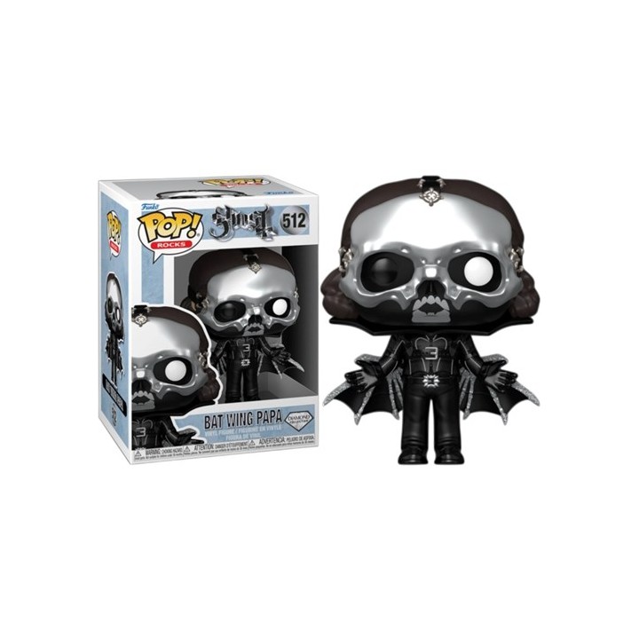 FUNKO POP Rocks: Ghost - 512 Bat Wing Papa (Glitter) 9cm