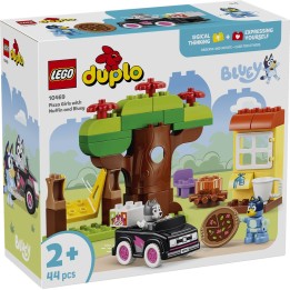 LEGO 10469 DUPLO BLUEY - Pizzaiole con Muffin e BLUEY