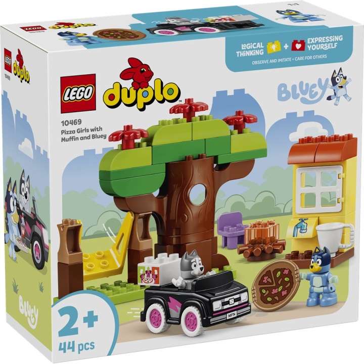 LEGO 10469 DUPLO BLUEY - Pizzaiole con Muffin e BLUEY