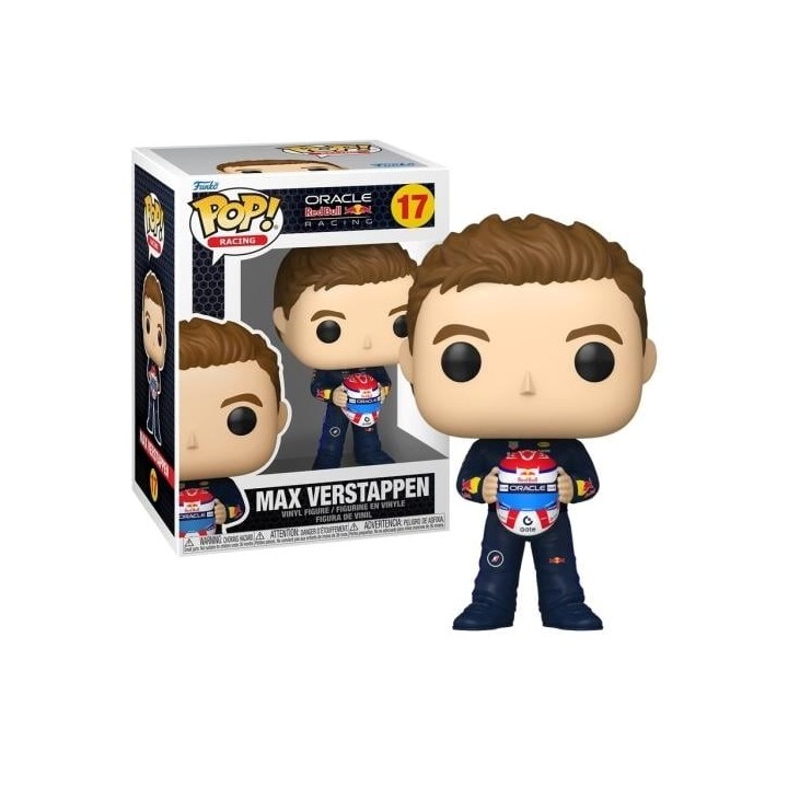 FUNKO POP Racing: RedBull - 17 Max Verstappen (Holding Helmet) 9cm