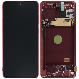 TOUCHSCREEN + DISPLAY LCD DISPLAY COMPLETO + FRAME PER SAMSUNG GALAXY.