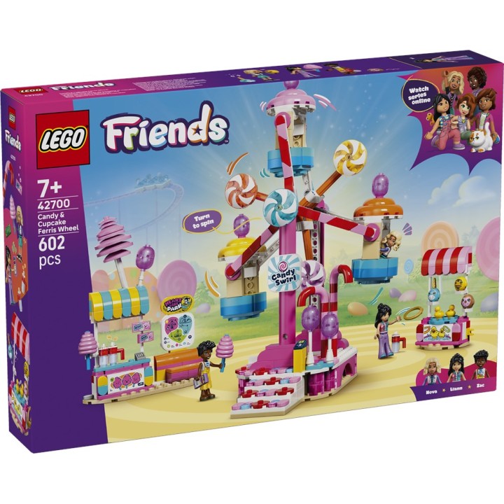 LEGO 42700 FRIENDS - Ruota panoramica Dolci e Cupcake