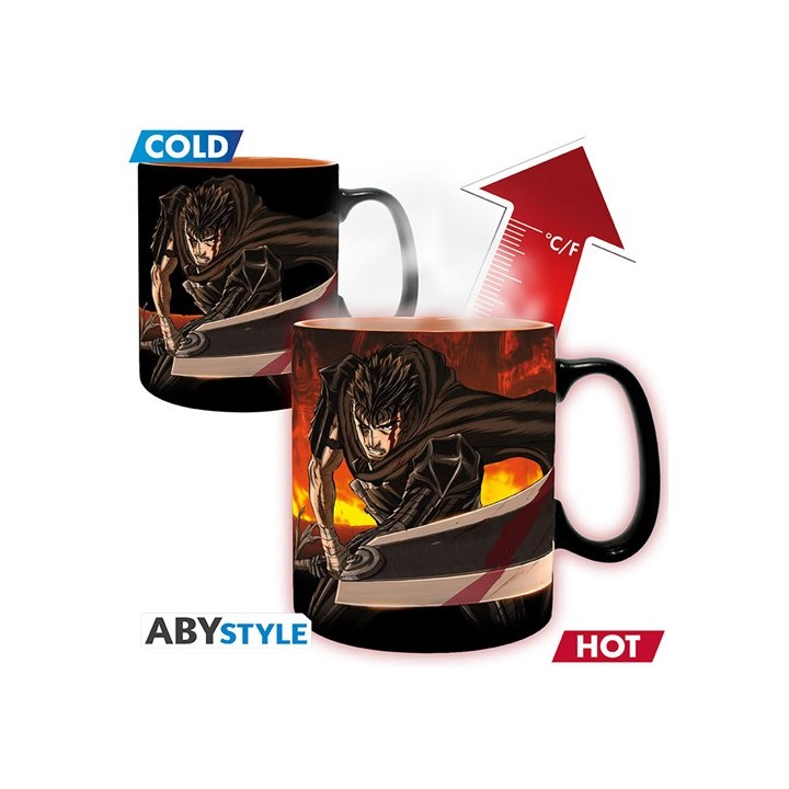 ABYSTYLE BERSERK - Tazza termosensibile 460 ml: "Berserk"