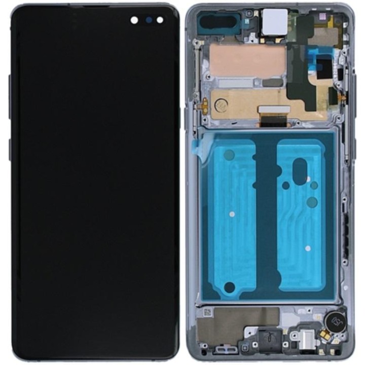 TOUCHSCREEN + DISPLAY LCD DISPLAY COMPLETO + FRAME PER SAMSUNG GALAXY.