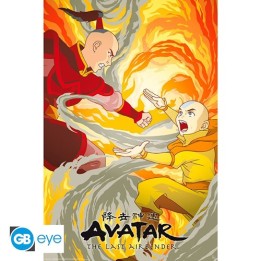 ABYSTYLE AVATAR - Poster grande: "Aang vs Zuko" (91.5x61)