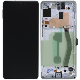 TOUCHSCREEN + DISPLAY LCD DISPLAY COMPLETO + FRAME PER SAMSUNG GALAXY.