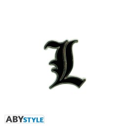 ABYSTYLE DEATH NOTE - Spilla: "L"