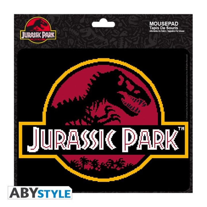 ABYSTYLE JURASSIC PARK - Flexible Tappettino per mouse : " logo"