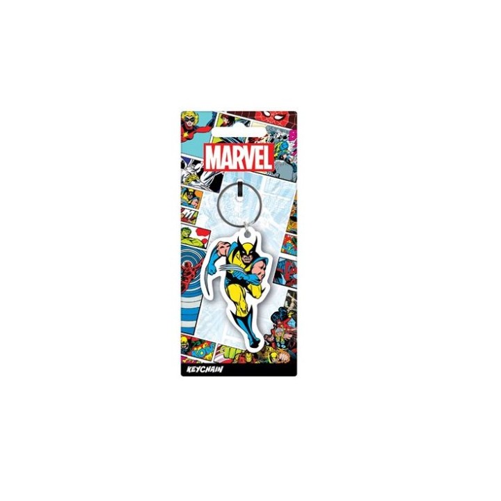 PYRAMID MARVEL COMICS (WOLVERINE) RUBBER PORTACHIAVI