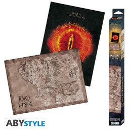 ABYSTYLE The Lord Of The Ring - Set 2 Poster: Lord of the Rings (52x38)
