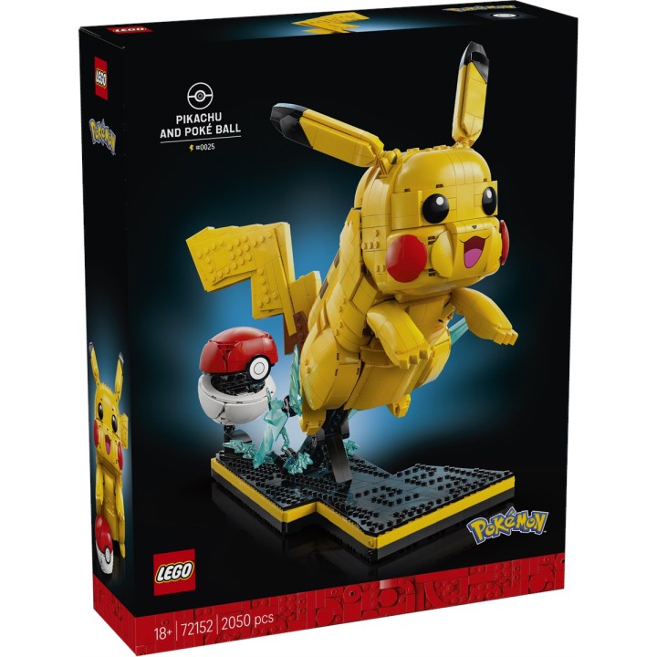 LEGO 72152 POKEMON - Pikachu e Poké Ball