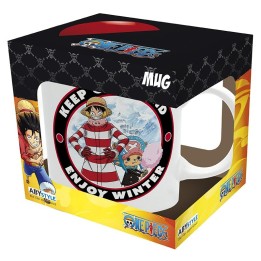 ABYSTYLE ONE PIECE - Tazza 320ml : " KEEP CALM AND ENJOY WINTER"