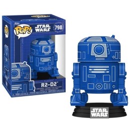 FUNKO POP Star Wars: Star Wars S11- R2-D2 Blue Print concept 9 cm