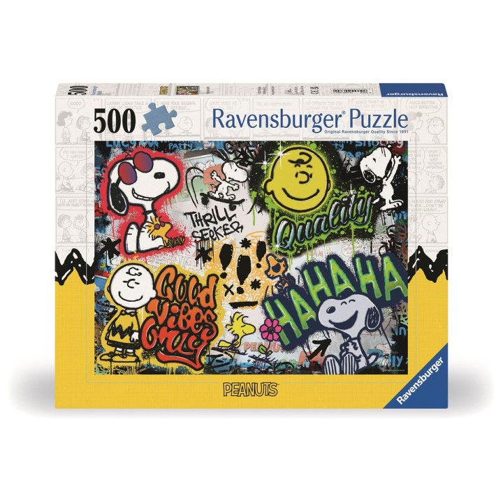 RAVENSBURGER Peanuts Graffiti Puzzle 500 pz