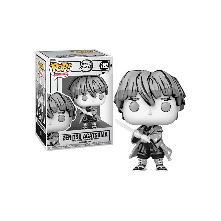 FUNKO POP Animation: Demon Slayer -2192 Zenitsu Agatsuma (Sumi Ink) 9cm