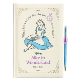 ERIK.QUADERNO PREMIUM A5 CON PENNA DISNEY ALICE NEL PAESE DELLE MERAVIGLIE