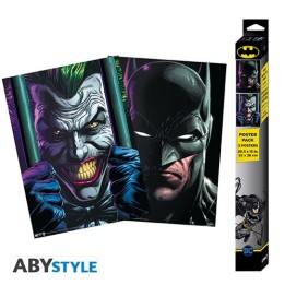 ABYSTYLE DC COMICS - Set 2 Poster: "Batman and Joker" (52 x 38)