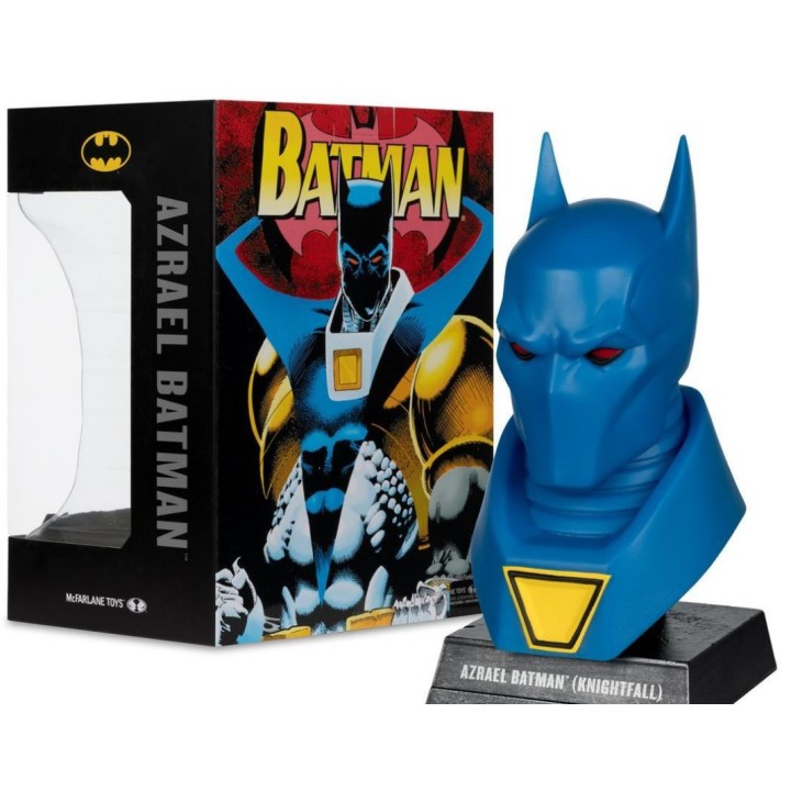 113709 - Dc Direct Batman 1:3 Cowl Prop Replica Azrael Batman Knightfall - Mcfarlane toys