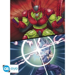 ABYSTYLE DRAGON BALL HERO - Poster: "Gohan vs Cell Max" (52x38)