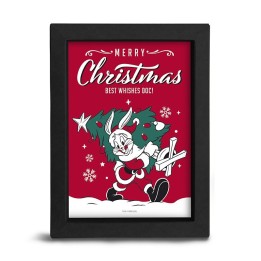 ABYSTYLE LOONEY TUNES - Poster incorniciato: "MERRY CHRISTMAS"