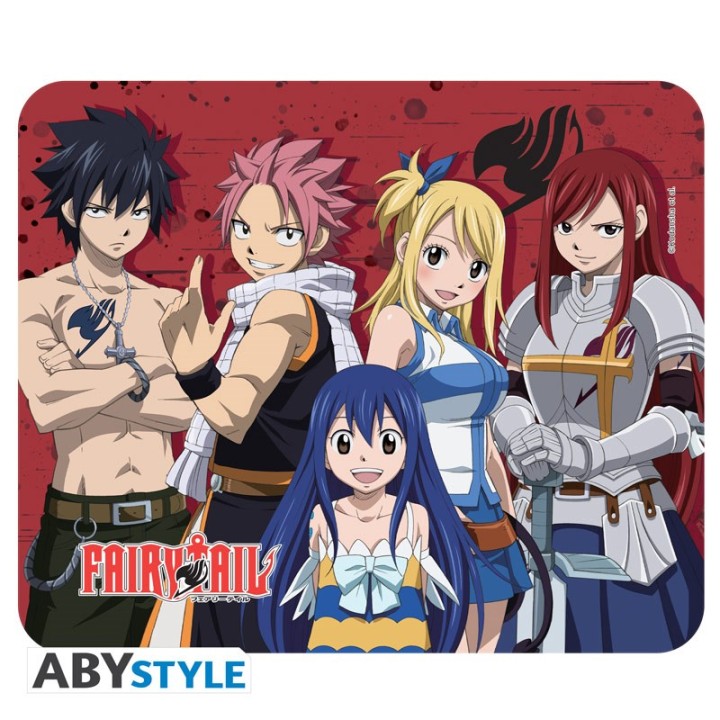 ABYSTYLE FAIRY TAIL - Mousepad: "Natsu Team"