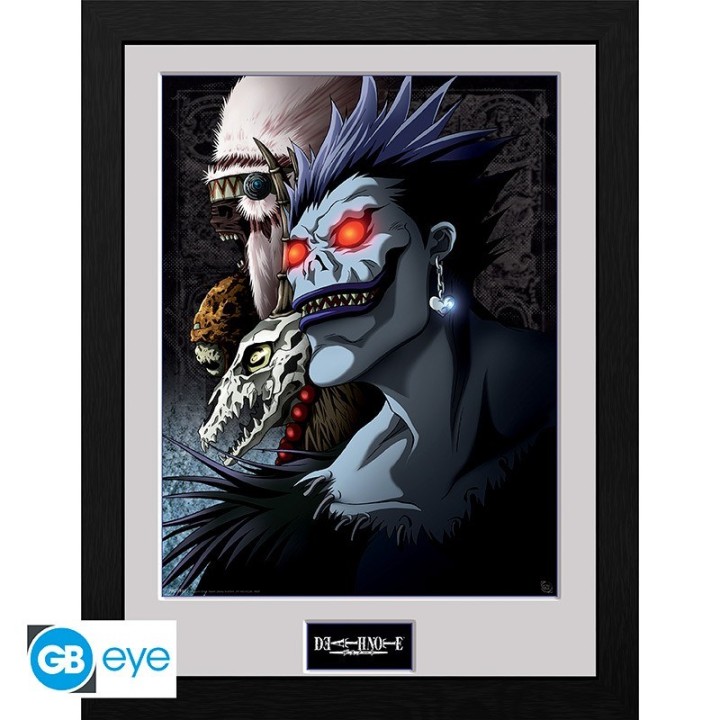 ABYSTYLE DEATH NOTE - Poster Incorniciato: "Shinigami" (30x40)