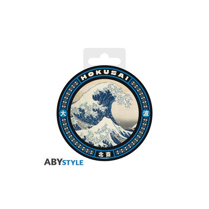 ABYSTYLE HOKUSAI - Sottobicchiere in ceramica: "Great Wave"