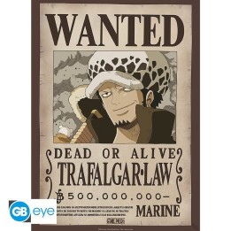 ABYSTYLE ONE PIECE - Poster: "Wanted Law" (52x38)