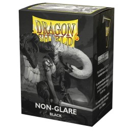 DRAGON SHIELD Matte NonGlare - Black V2 (100 Sleeves)