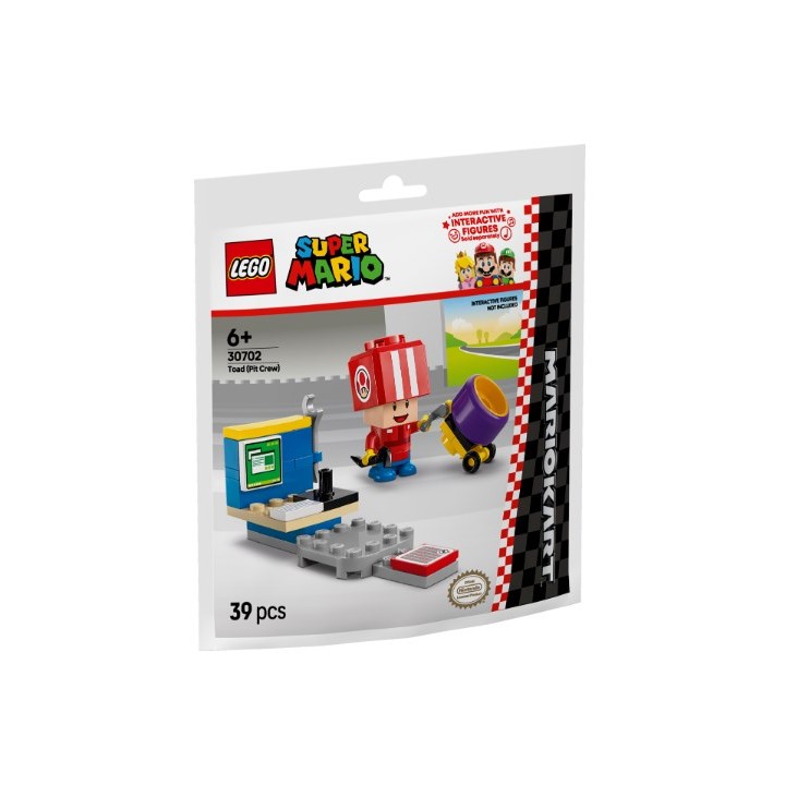 LEGO 30702 SUPER MARIO - Mario Kart Toad Pit Stop