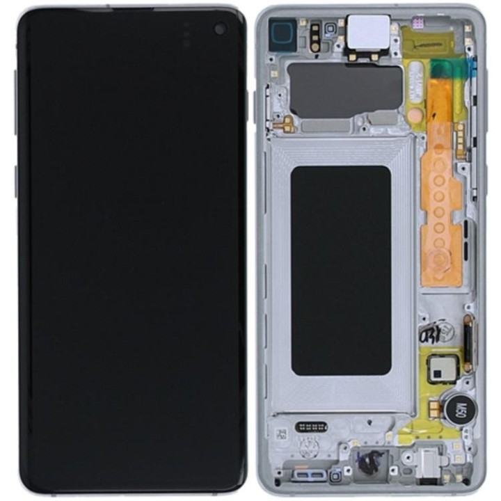 TOUCHSCREEN + DISPLAY LCD DISPLAY COMPLETO + FRAME PER SAMSUNG GALAXY.