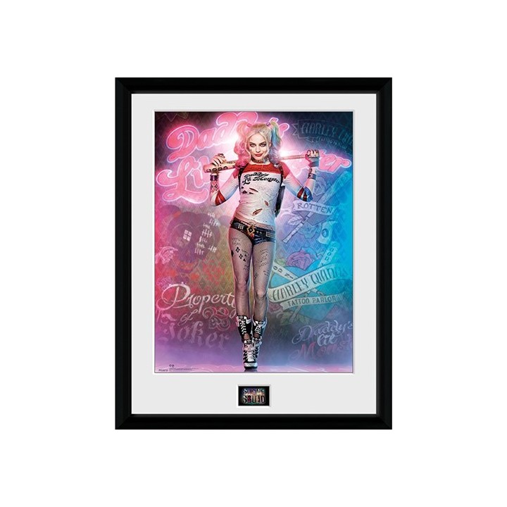 ABYSTYLE DC COMICS - Poster incorniciato: "Harley Quinn Suicide Squad"