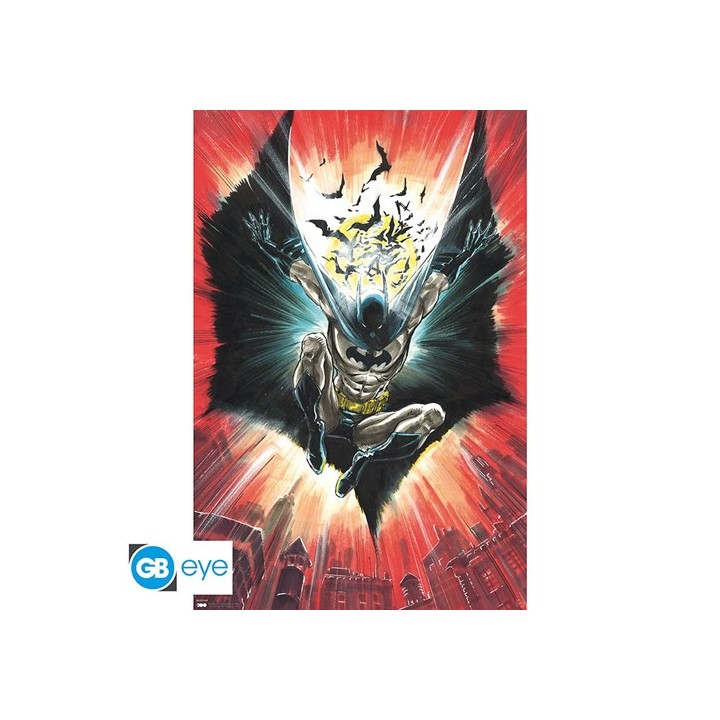ABYSTYLE DC COMICS - Poster Maxi 91.5x61 :" Batman - Warner 100th"
