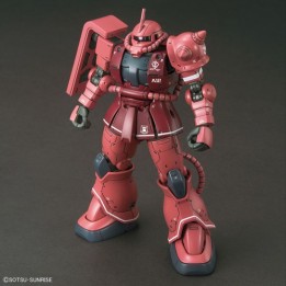 BANDAI MS-06S ZAKU II PRINCIPALITY OF ZEON CHAR AZNABLE’S MOBILE SUIT.