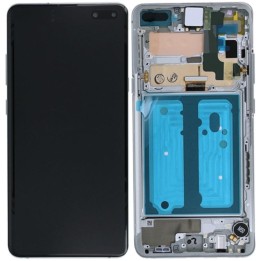 TOUCHSCREEN + DISPLAY LCD DISPLAY COMPLETO + FRAME PER SAMSUNG GALAXY.
