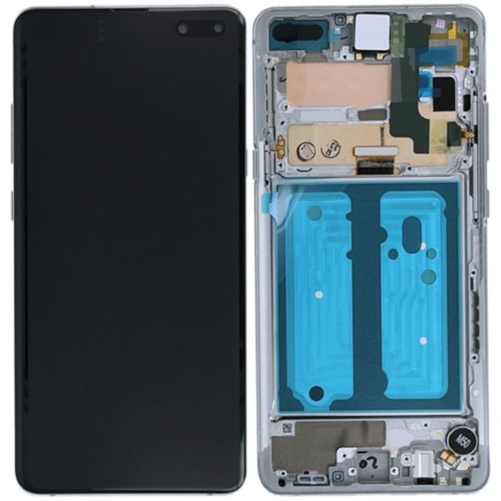 TOUCHSCREEN + DISPLAY LCD DISPLAY COMPLETO + FRAME PER SAMSUNG GALAXY.