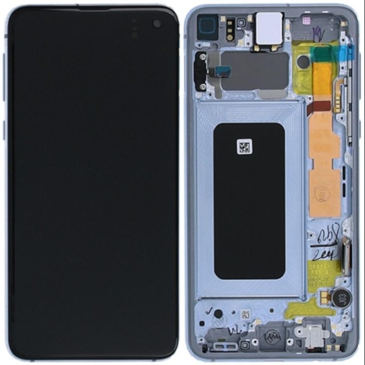 TOUCHSCREEN + DISPLAY LCD DISPLAY COMPLETO + FRAME PER SAMSUNG GALAXY.