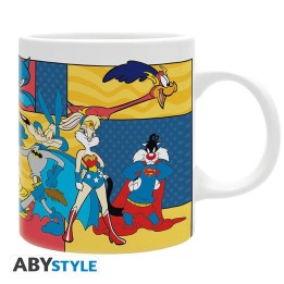ABYSTYLE LOONEY TUNES - Tazza 320 ml: "DC Comics Mash Up"