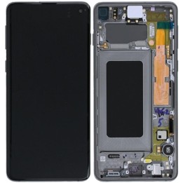 TOUCHSCREEN + DISPLAY LCD DISPLAY COMPLETO + FRAME PER SAMSUNG GALAXY.