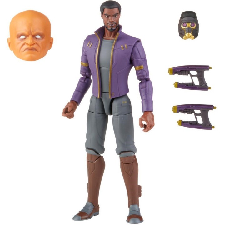 HASBRO MARVEL LEGENDS: WHAT IF - T'CHALLA STAR LORD 15 CM