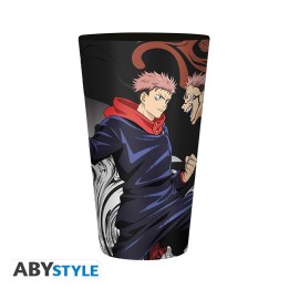ABYSTYLE JUJUTSU KAISEN - Bicchiere 400 ml: "Itadori vs Sukuna"