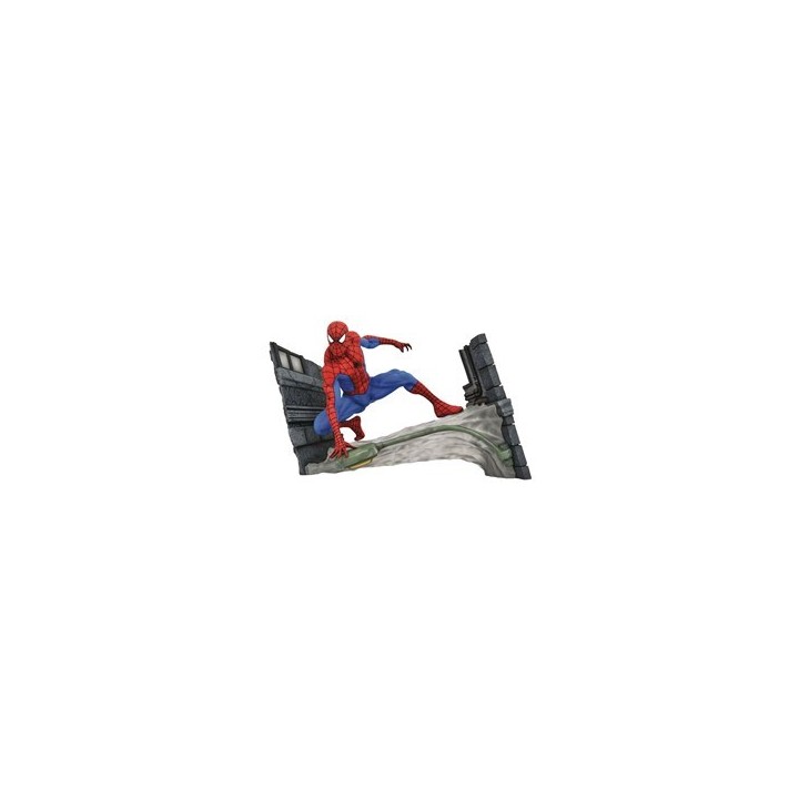 DIAMOND SELECT - 63166 - Marvel Comic Gallery PVC Statue Spider-Man Webbing 18Cm
