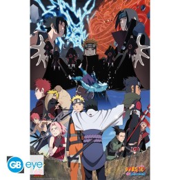 ABYSTYLE NARUTO SHIPPUDEN - Poster Maxi (91.5x61): "Rivals"
