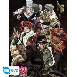 ABYSTYLE JOJO'S BIZARRE ADVENTURE - Poster 52x38 : " Stardust Crusaders"