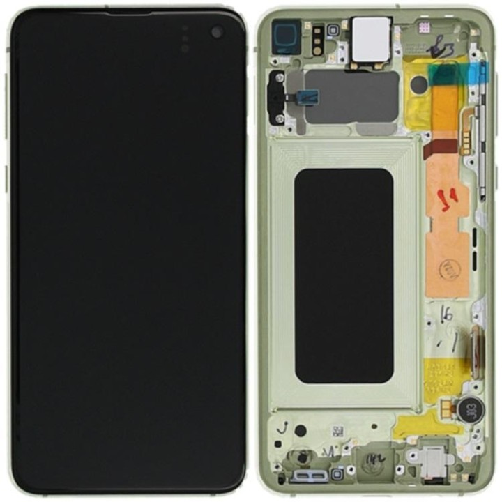TOUCHSCREEN + DISPLAY LCD DISPLAY COMPLETO + FRAME PER SAMSUNG GALAXY.