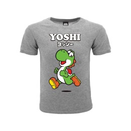 NINTENDO: SUPER MARIO YOSHI T-shirt 5/6 grigia
